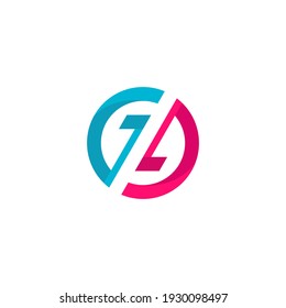Vector de logotipo de carta creativa Z - Plantilla de diseño de logotipo moderno Z - Marca de logotipo de letra Z