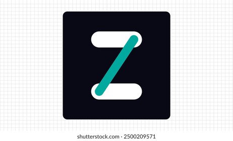 Signo de Vector de monograma mínimo de la letra Z creativa, letra Z de la muestra del logotipo con estilo, símbolo del logotipo del carácter Z