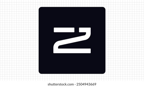 Logotipo de tipografía de ancho mínimo de letra Z creativa, signo de logotipo mínimo de letra Z extra ancha, símbolo de logotipo comprimido de carácter Z