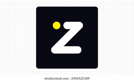 Creative Z Letter Creative Monogram Vector Sign, Stylish Dot Logo Sign Z Letter, Z Character Logo Symbol