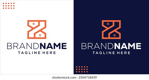 Creative Z Letter Real Estate Logo, Design Inspiration, Illustration, Vector