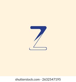 creative z monogram logo design