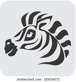 Creative Zebra Icon