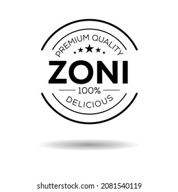 Creative (Zoni) logo, Japanese soup, vector illustration.