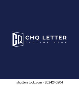 Creative-CHQ-Architecture-monogram-Letters-Logo-design.It will be suitable for which company or brand name start those initial