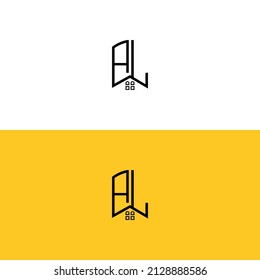 Creativo-inicial-letras-AJ-Home-and-Construction-logo.Será adecuado para qué nombre de empresa o nombre de marca empiecen esos iniciales
