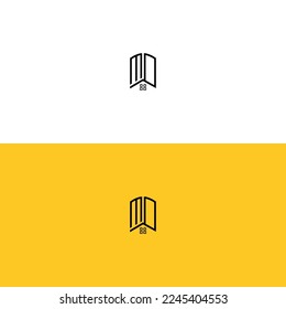 Creative-initial-letters-MO-Home-and-Construction-logo.It will be suitable for which company name or brand