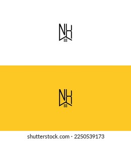 Creative-initial-letters-NX-Home-and-Construction-logo.It will be suitable for which company name or brand