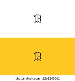 Creative-initial-letters-TR-Home-and-Construction-logo.It will be suitable for which company name or brand