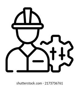 Kreativ gestaltetes Liniensymbol für Mitarbeiterpräferenzen 