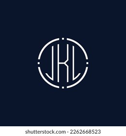 Creative-Rounded-Initial-Letters-JKL-Logo.It will be suitable for which company name or brand.