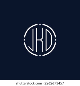Creative-Rounded-Initial-Letters-JKO-Logo.It will be suitable for which company name or brand.
