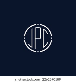 Creative-Rounded-Initial-Letters-JPC-Logo.It will be suitable for which company name or brand.