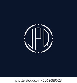 Creative-Rounded-Initial-Letters-JPP-Logo.It will be suitable for which company name or brand.