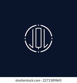 Creative-Rounded-Initial-Letters-JQL-Logo.It will be suitable for which company name or brand.