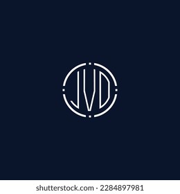 Creative-Rounded-Initial-Letters-JVO-Logo.It will be suitable for which company name or brand.