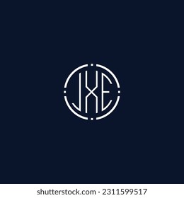 Creative-Rounded-Initial-Letters-JXE-Logo.It will be suitable for which company name or brand.