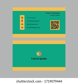 Creative,vector business card template design.