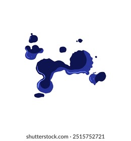 creativity ballpoint pen splatter cartoon. abstract technique, texture color, drip stain creativity ballpoint pen splatter sign. isolated symbol vector illustration