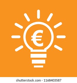 Creativity, Business plan and idea Icon, stock vector illustration, EPS10.