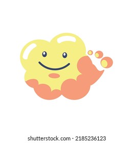 creativity cloud cartoon cartoon icon isolated