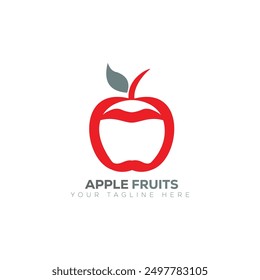 Creativity with colorful Apple icon