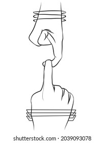 Creativity Continues line drawing Shutter stock