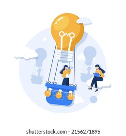 Creativity to help see business opportunity, vision to discover new solution or idea, curiosity, searching for success concept