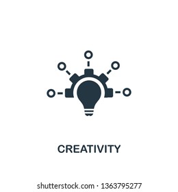 Creativity icon. Creative element design from productivity icons collection. Pixel perfect Creativity icon for web design, apps, software, print usage