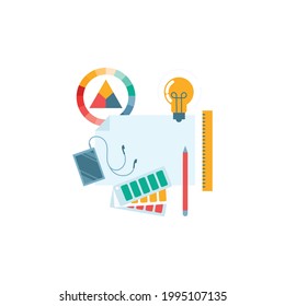 Creativity Icon Isolated On White Background