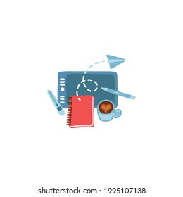 Creativity Icon Isolated On White Background