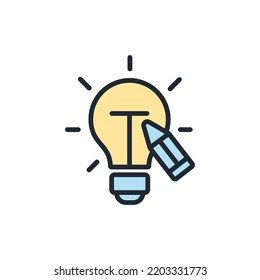 creativity icons  symbol vector elements for infographic web