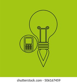 creativity idea business account math vector illustration eps 10