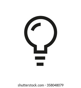 Creativity, idea, lamp line icon. Pixel perfect fully editable vector icon suitable for websites, info graphics and print media.