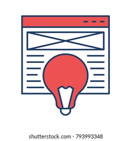 creativity idea web page