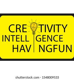 Creativity Intelligence Having Fun marketing