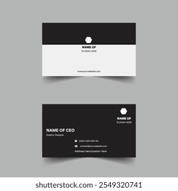 Creativity Minimalist Corporate Business Card Design 