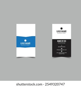 Creativity Minimalist Corporate Business Card Design 
