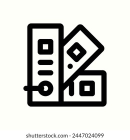 creativity, pantone icon, isolated icon in light background, perfect for website, blog, logo, graphic design, social media, UI, mobile app