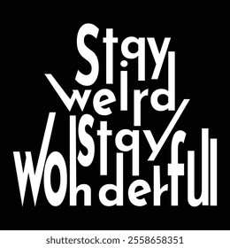 Creativity quote vector typography background lettering style,