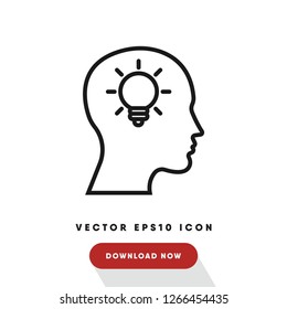 Creativity vector icon
