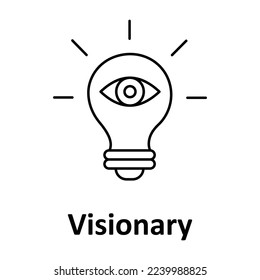 Creativity Vector Icon Fully Editable


