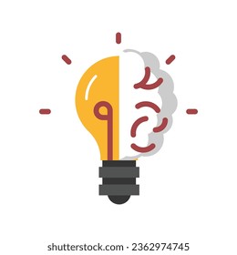 Creativity vector icon which can easily modify or edit

