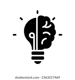 Creativity vector icon which can easily modify or edit

