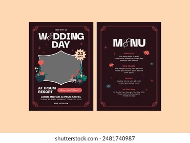 Creato Wedding Day Invitation Template