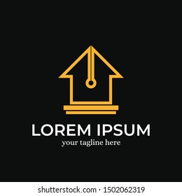 Creator Home Logo Design Template Inspiration - Vector