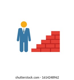 Creator icon. Simple flat element from crowdfunding collection. Creative creator icon for templates, software and apps.