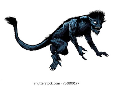 creature from the darkest jungle