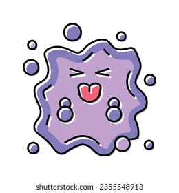 creature monster cute color icon vector. creature monster cute sign. isolated symbol illustration