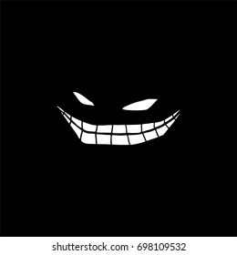 creature smiling in the darkness